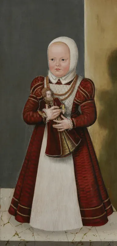 Portrait of Princess Marie, sister of Christian I