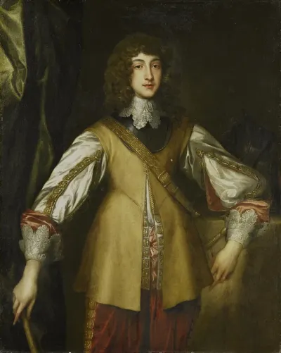 Portrait of Prins Rupert (1619-82), count palatine of Rhine