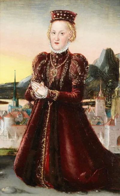 Portrait of Prinzessin Agnes Gräfin Barby