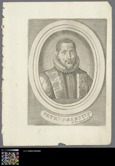 Portrait of professor Petrus Bertius