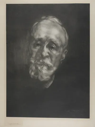 Portrait of Puvis de Chavannes