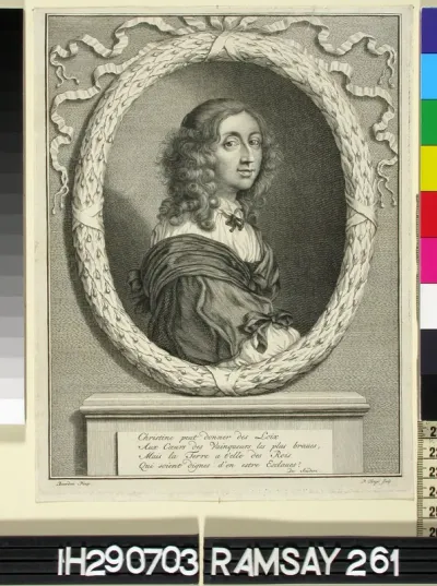 Portrait of Queen Christina
