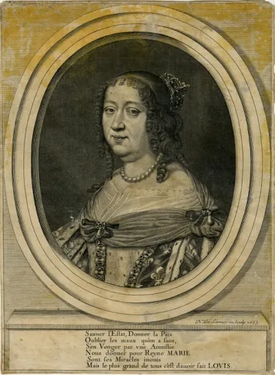 Portrait of Queen Marie