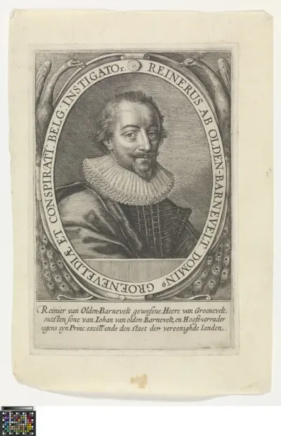 Portrait of Reinier van Oldenbarnevelt