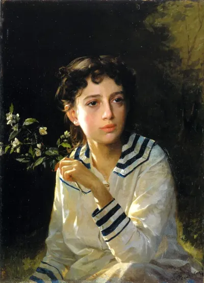 Portrait of Rokachevsky's daughter