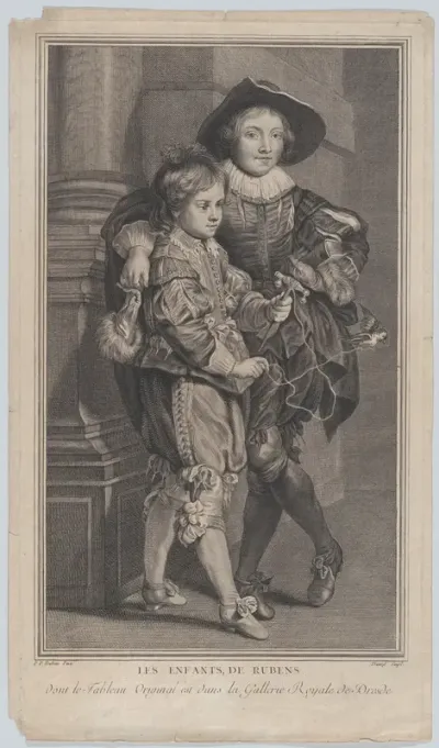 Portrait of Rubens' sons, Albert and Nikolaus