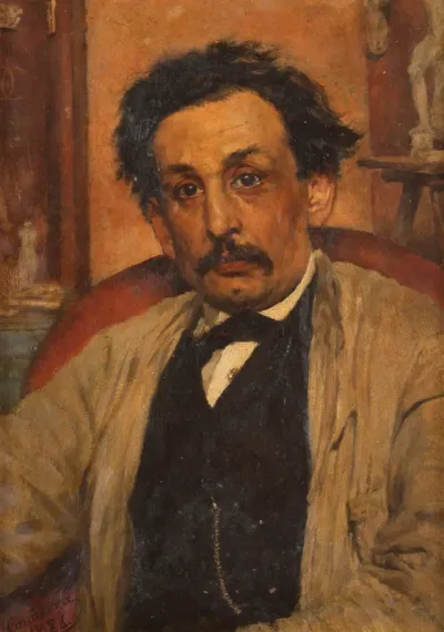 Portrait of Sculptor Alberto Nunes