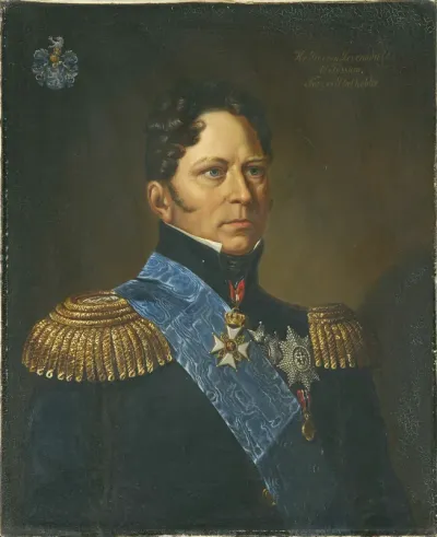 Portrait of Severin Løvenskiold