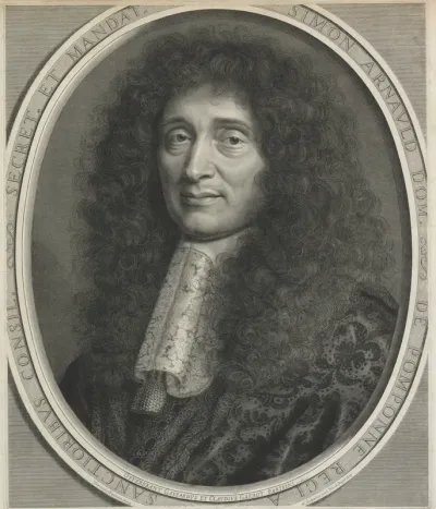 Portrait of Simon Arnauld, Marquis de Pomponne
