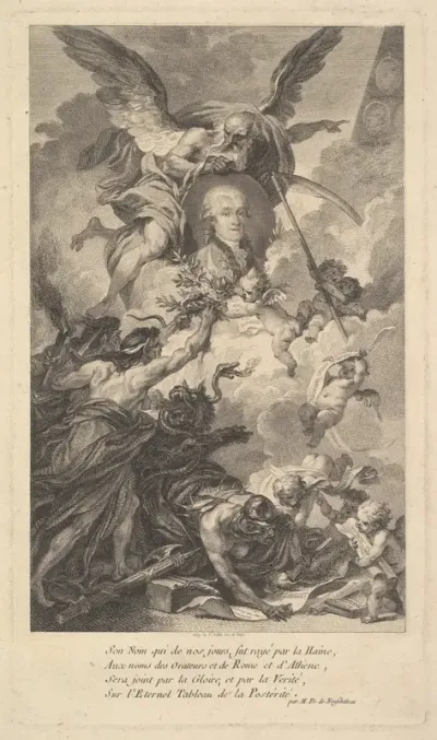 Portrait of Simon-Nicolas-Henri Linguet