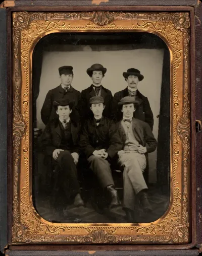 Portrait of Six Men