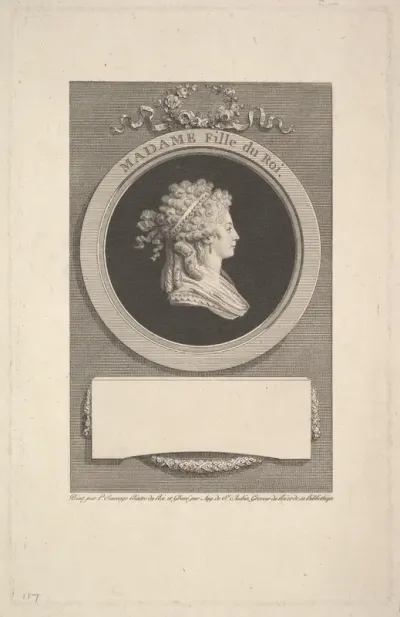 Portrait of Son Altesse Royale Madame, Duchesse d'Angoulême, Daughter of Louis XVI and Marie Antoinette