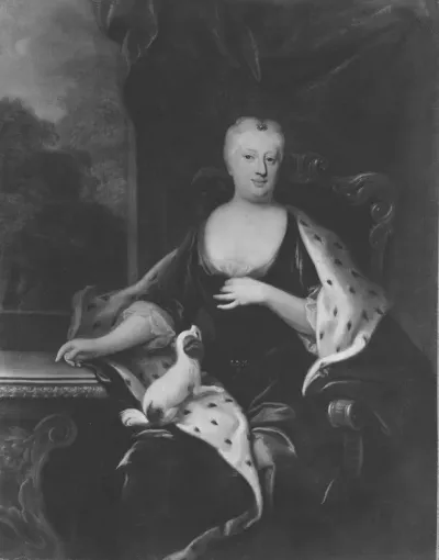 Portrait of Sophie Charlotte Caroline van Hesse-Kassel (1678-1749)