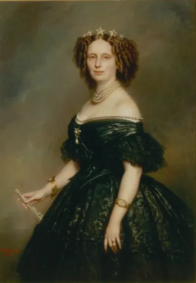Portrait of Sophie of Württemberg (1818–1877), Queen of the Netherlands