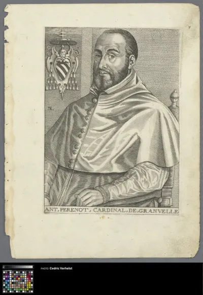 Portrait of statesman Antoine Perrenot de Granvelle