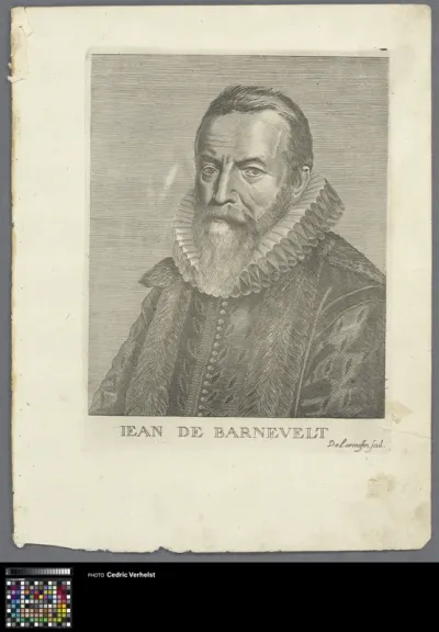 Portrait of Statesman Johan van Oldenbarnevelt