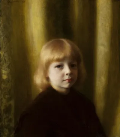Portrait of Stefan Polczyński (Portrait of a child).