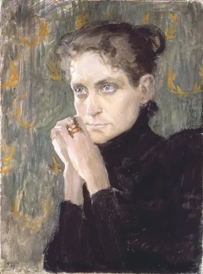 Portrait of the Actress Ida Aalberg