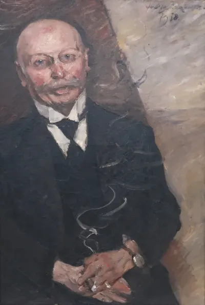 Portrait of the Art Dealer Heinrich Thannhauser