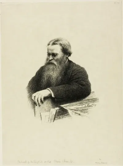 Portrait of the Artist Edwin Edwards