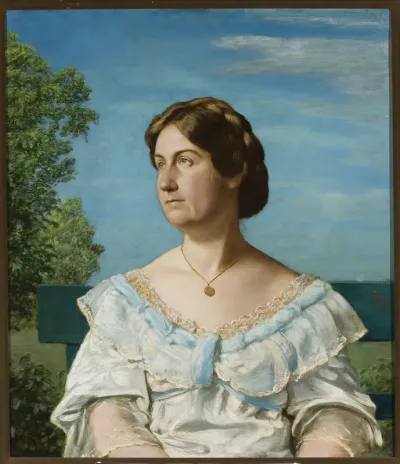 Portrait of the Artist's Adopted Daughter   Elli Blaue