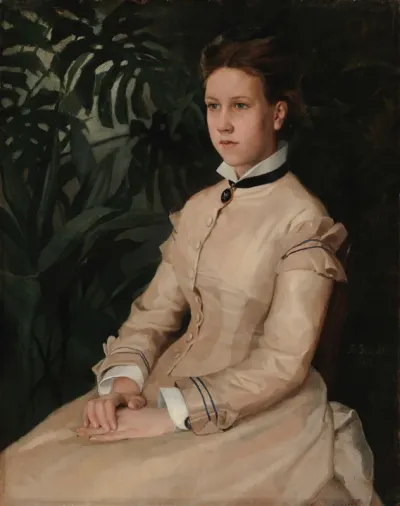 Portrait of the Artist's Sister Ellen Edelfelt