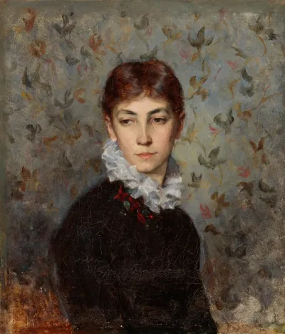 Portrait of the Artist´s sister Miss Hilda Wiik