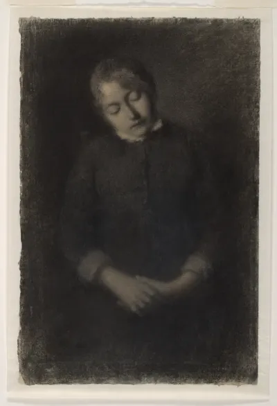 Portrait of the Artist's Wife Asleep (Marie Guilloux)