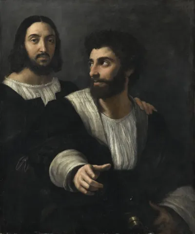 Portrait of the Artist with a Friend