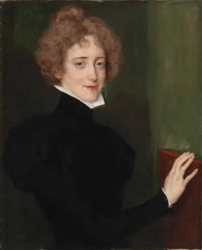 Portrait of the Authoress Elsa Lindberg
