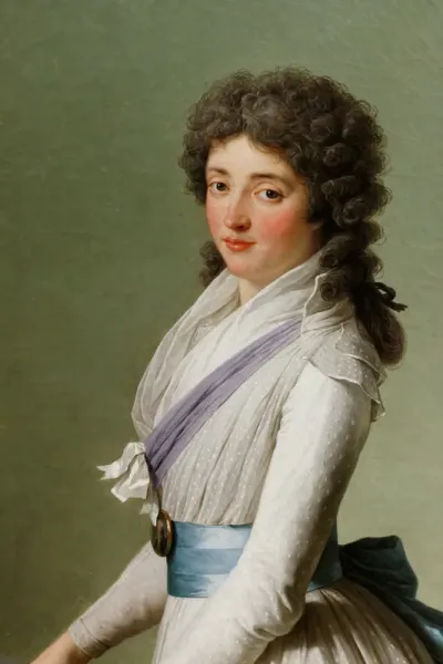 Portrait of the Baroness de Chalvet Souville, née Marie de Broutin