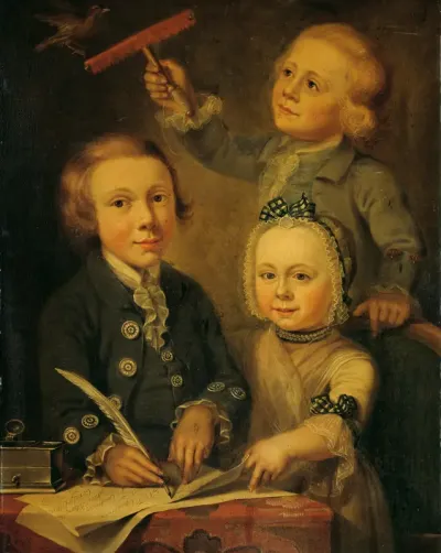 Portrait of the Children of Barend Goudriaan