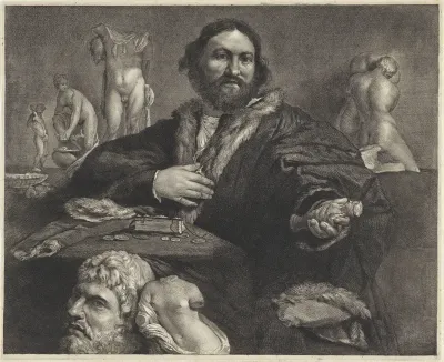 Portrait of the collector Andrea Odoni