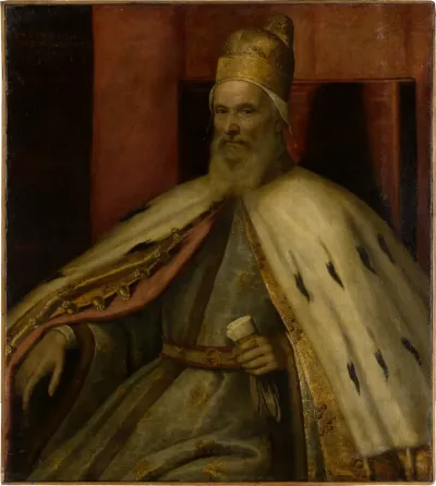 Portrait of the Doge Marcantonio Memmo (1537-1615, Doge since 1612)