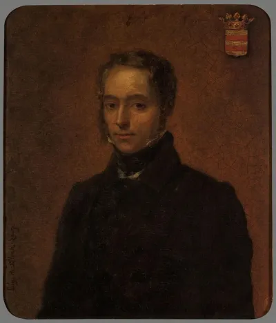 Portrait of the father Joseph de Block Looz