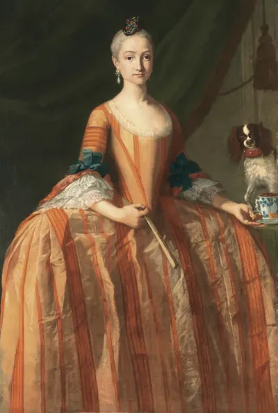 Portrait of the Infanta Maria Josefa of Spain (1744-1801), daughter of Charles III.