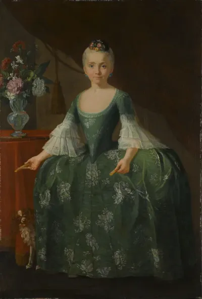 Portrait of the infanta Maria Luisa de Borbon