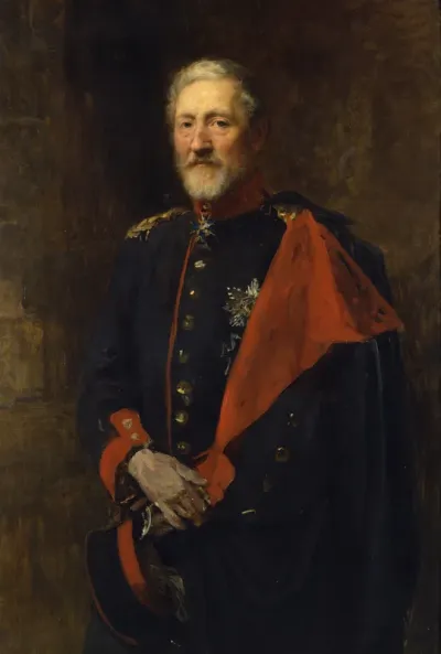 Portrait of the Infantry General Count von Blumenthal (unfinished)