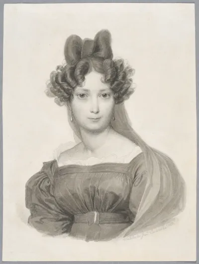 Portrait of the margravine Sophie of Baden