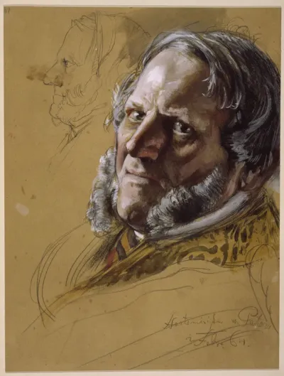 Portrait of the Minister of State von Patow