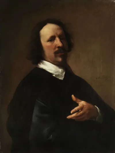 Portrait of the painter Caspar de Crayer (1584 - 1669).