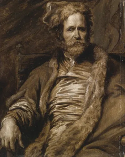 Portrait of the painter Marten Rijckaert (Iconography)