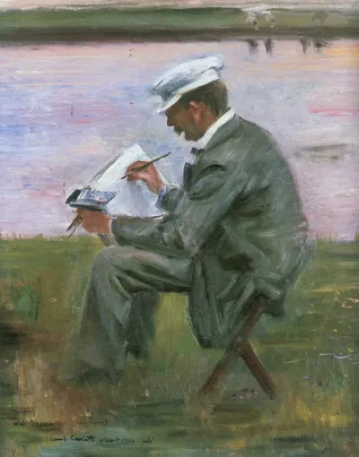 Portrait of the painter Walter Leistikow