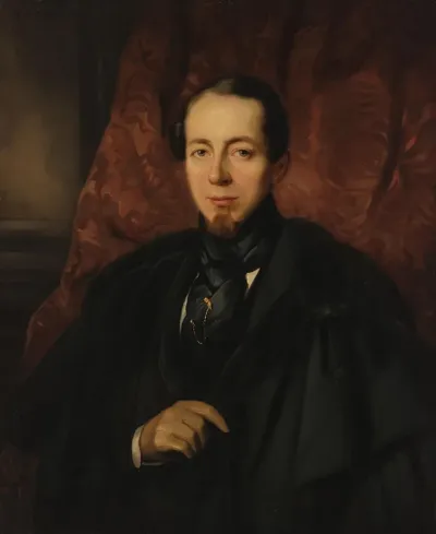 Portrait of the Rotterdam Merchant Carel Marinus Theodorus Nieuwkamp