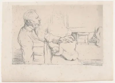 Portrait of the Sculptor Auguste Rodin