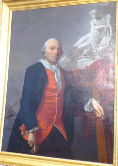Portrait of the sculptor Charles-Antoine Bridan