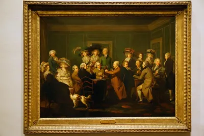 Portrait of Thomas Payne with His Family and Friends