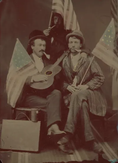 Portrait of Three Men