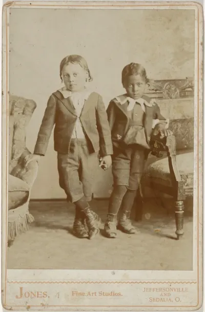 Portrait of Two Boys