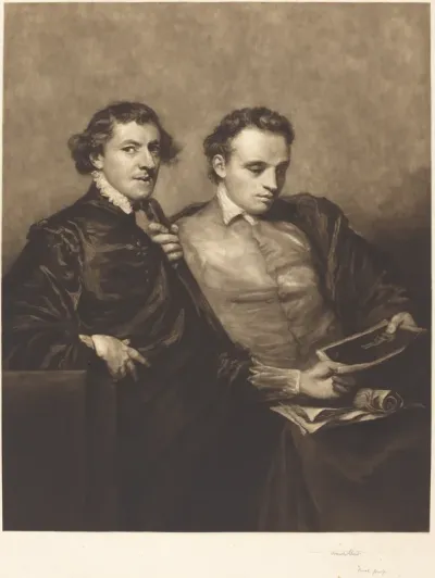 Portrait of Two Gentlemen